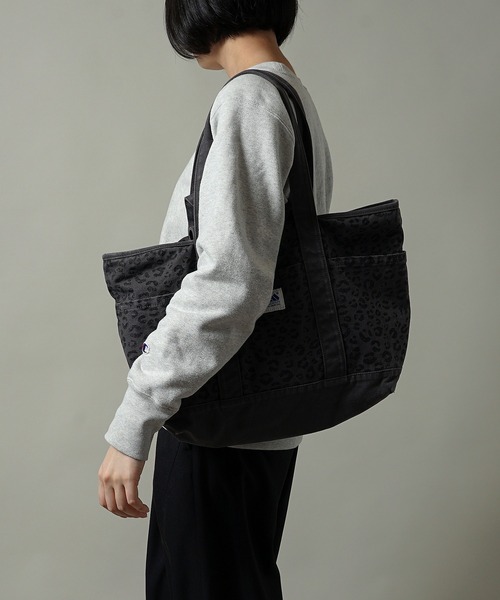 MADDEN（メデン）の「【MADDEN】12oz キャンバス グロサリートートバッグ MDPM-05（トートバッグ・メンズ・ブラック×グレー/サックスブルー/ピンク/キナリ・ONE SIZE）」の15枚目の写真