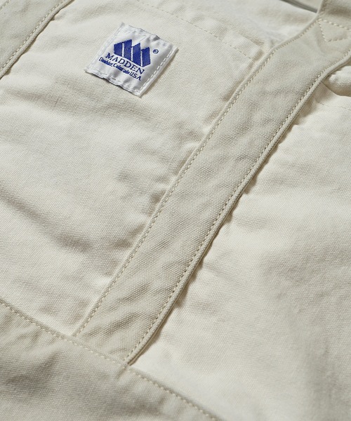 MADDEN（メデン）の「【MADDEN】12oz キャンバス グロサリートートバッグ MDPM-05（トートバッグ・メンズ・ブラック×グレー/サックスブルー/ピンク/キナリ・ONE SIZE）」の18枚目の写真