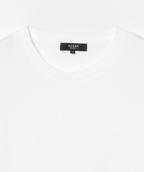 BEAMS HEART(ビームスハート)の「【6/18値下げ】ピマコットン 天竺 Tシャツ(ユニセックス)(Tシャツ/カットソー・メンズ・ブラック/ホワイト・XL/L/M/S)」の7枚目の写真