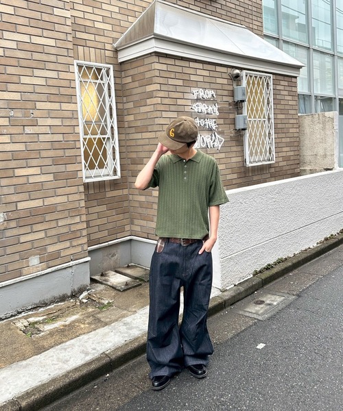セール】POCKET CHECK RIGID BUGGY DENIM／ポケットチェックデザイン