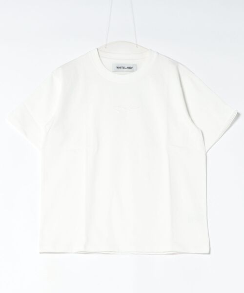 WHITELAND（ホワイトランド）の「WHITELAND/ホワイトランド/TRIVAL TEE（Tシャツ/カットソー・メンズ・ブラック/ホワイト・F）」の2枚目の写真