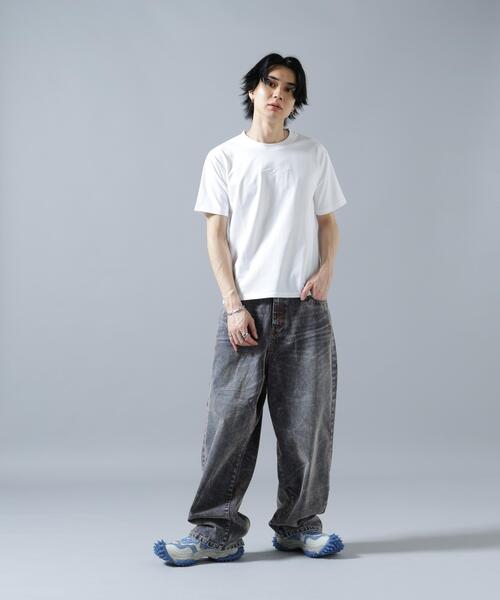 WHITELAND（ホワイトランド）の「WHITELAND/ホワイトランド/TRIVAL TEE（Tシャツ/カットソー・メンズ・ブラック/ホワイト・F）」の7枚目の写真