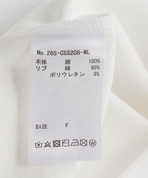 WHITELAND（ホワイトランド）の「WHITELAND/ホワイトランド/TRIVAL TEE（Tシャツ/カットソー・メンズ・ブラック/ホワイト・F）」の16枚目の写真