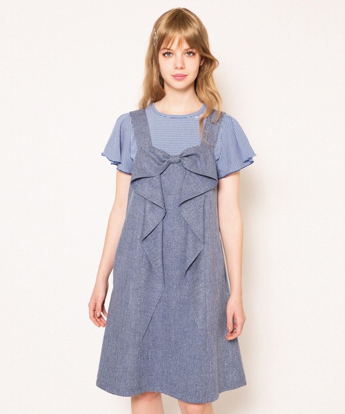 MILK(ミルク)の「Luminous ドレス(ジャンパースカート・レディース・A/B・FREE)」の1枚目の写真