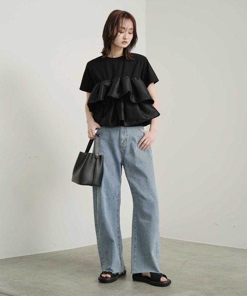 Bulue.(ブルー)の「【履き口仕様リニューアル(6月以降お届け分より)】アンクルストラップサンダル(サンダル・レディース・ブラウン/ブラック・36/37/38/39)」の14枚目の写真