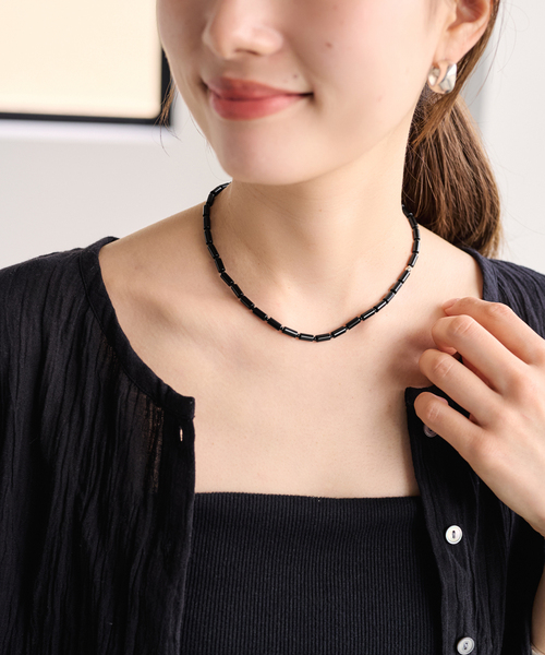 FRAMeWORK(フレームワーク)の「AGMES/アグメス Vallen Necklace 15.5(ネックレス・レディース・シルバー・FREE)」の4枚目の写真