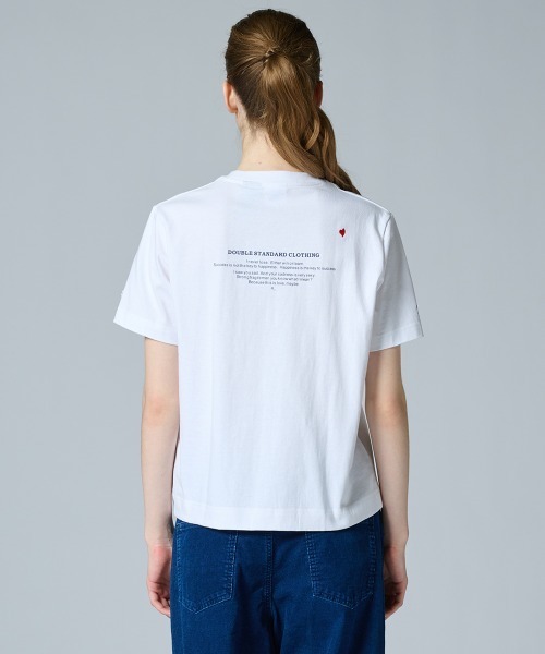 DOUBLE STANDARD CLOTHING(ダブルスタンダードクロージング)の「【別注】Champion×DSC / NY Bear Print T-Shirt(Tシャツ/カットソー・レディース・サックスブルー/オフホワイト/ネイビー・FREE)」の5枚目の写真