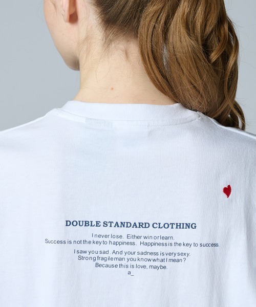 DOUBLE STANDARD CLOTHING(ダブルスタンダードクロージング)の「【別注】Champion×DSC / NY Bear Print T-Shirt(Tシャツ/カットソー・レディース・サックスブルー/オフホワイト/ネイビー・FREE)」の9枚目の写真