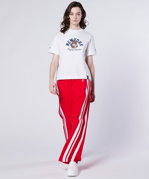 DOUBLE STANDARD CLOTHING(ダブルスタンダードクロージング)の「【別注】Champion×DSC / NY Bear Print T-Shirt(Tシャツ/カットソー・レディース・サックスブルー/オフホワイト/ネイビー・FREE)」の17枚目の写真