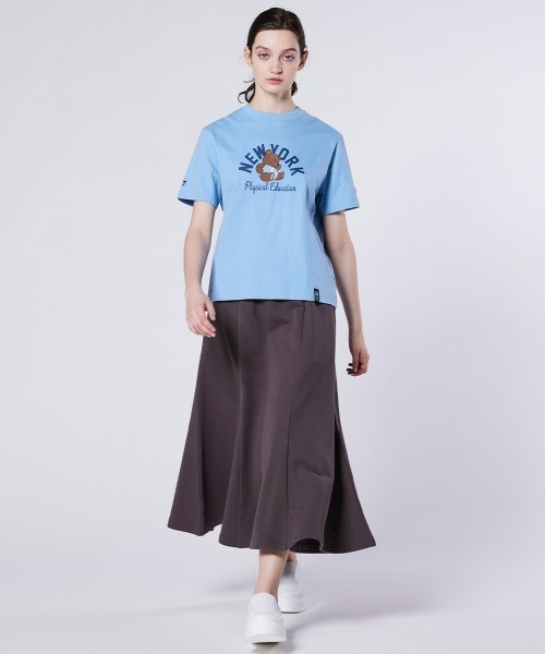DOUBLE STANDARD CLOTHING(ダブルスタンダードクロージング)の「【別注】Champion×DSC / NY Bear Print T-Shirt(Tシャツ/カットソー・レディース・サックスブルー/オフホワイト/ネイビー・FREE)」の20枚目の写真