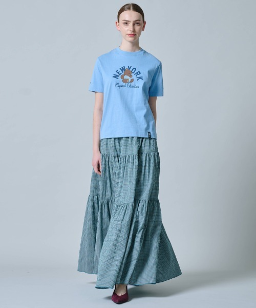 DOUBLE STANDARD CLOTHING(ダブルスタンダードクロージング)の「【別注】Champion×DSC / NY Bear Print T-Shirt(Tシャツ/カットソー・レディース・サックスブルー/オフホワイト/ネイビー・FREE)」の21枚目の写真