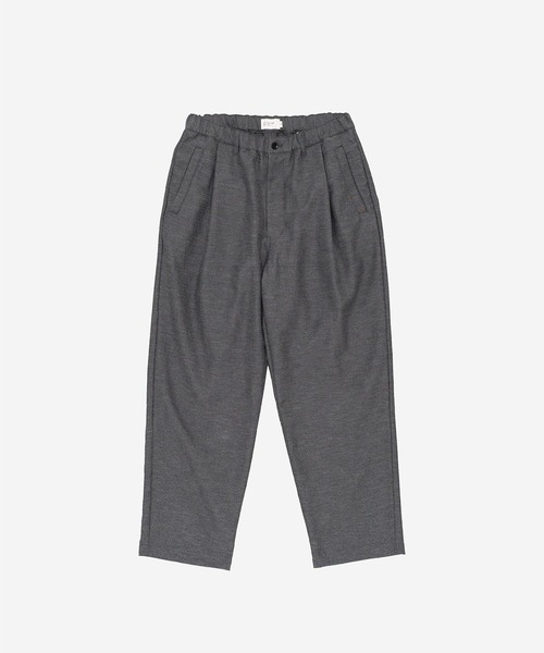 STILL BY HAND(スティルバイハンド)の「【STILL BY HAND】PT06261 / Mixed colour 1 pleat pants(スラックス・メンズ・ブラック/ブラウン/グレー・46/48)」の3枚目の写真