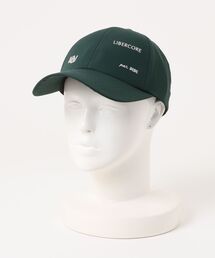 LIBERCORE par BEBE（リベルコアパルベベ）の「ロゴ刺しゅうタフタキャップ大人親子お揃い(56~59cm)（キャップ）」