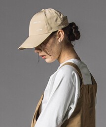 LIBERCORE par BEBE（リベルコアパルベベ）の「ロゴ刺しゅうタフタキャップ大人親子お揃い(56~59cm)（キャップ）」