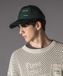 LIBERCORE par BEBE（リベルコアパルベベ）の「ロゴ刺しゅうタフタキャップ大人親子お揃い(56~59cm)（キャップ）」