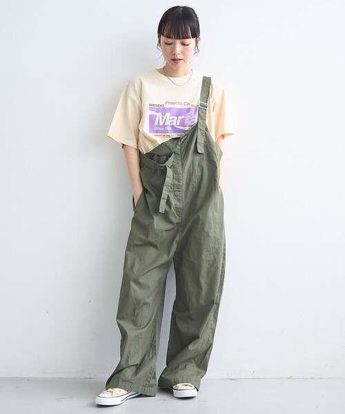 coen(コーエン)の「スポーティーロゴアソートプリントTシャツ(Tシャツ/カットソー・レディース・オフホワイト/ナチュラル/ライトブルー/ダークグレー・M/L)」の16枚目の写真