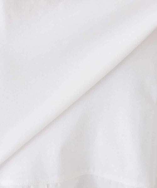 a.v.v（アーヴェヴェ）の「シャツヘムタンクトップ（Tシャツ/カットソー・レディース・ダークインディゴブルー/ホワイト/アイボリー・40/38）」の8枚目の写真