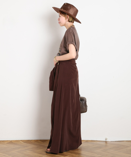 GOOD ROCK SPEED(グッドロックスピード)の「【GOOD ROCK SPEED】BISBEE'S biker Tsh(Tシャツ/カットソー・レディース・ブラウン・FREE)」の5枚目の写真