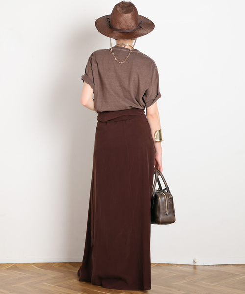 GOOD ROCK SPEED(グッドロックスピード)の「【GOOD ROCK SPEED】BISBEE'S biker Tsh(Tシャツ/カットソー・レディース・ブラウン・FREE)」の6枚目の写真