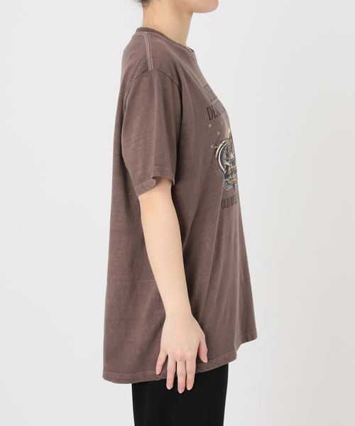 GOOD ROCK SPEED(グッドロックスピード)の「【GOOD ROCK SPEED】BISBEE'S biker Tsh(Tシャツ/カットソー・レディース・ブラウン・FREE)」の12枚目の写真