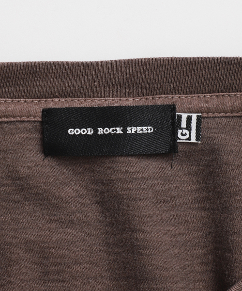 GOOD ROCK SPEED(グッドロックスピード)の「【GOOD ROCK SPEED】BISBEE'S biker Tsh(Tシャツ/カットソー・レディース・ブラウン・FREE)」の15枚目の写真