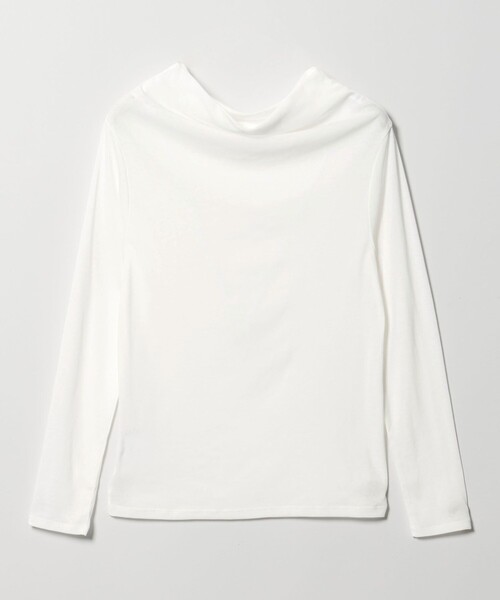 conte(コンテ)の「<conte>シアー ロングスリーブTシャツ(Tシャツ/カットソー・レディース・ホワイト/ブラック・FREE)」の9枚目の写真