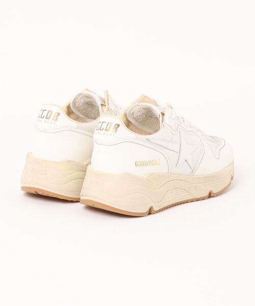 GOLDEN GOOSE(ゴールデングース)の「レディース Running Sole メッシュ&ホワイトナッパレザー(スニーカー・レディース・ホワイト系その他・35/37/39/40)」の5枚目の写真