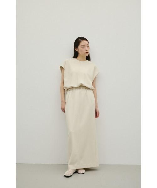 STYLEMIXER（スタイルミキサー）の「リネンミックスボクシーワンピース（ワンピース・レディース・アイボリー/ブラック/ベージュ・SMALL/MEDIUM）」の13枚目の写真