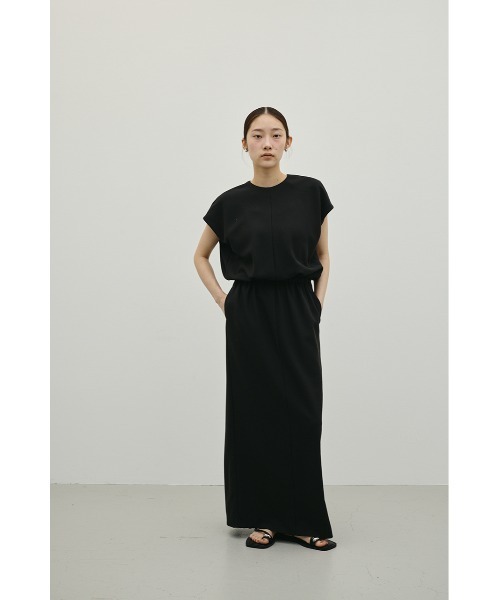 STYLEMIXER（スタイルミキサー）の「リネンミックスボクシーワンピース（ワンピース・レディース・アイボリー/ブラック/ベージュ・SMALL/MEDIUM）」の10枚目の写真