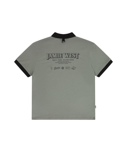 JAMIE WEST(ジェイミーウエスト)の「JWレタリング配色カラーTシャツ(グレー)(ポロシャツ・レディース・その他・MEDIUM/LARGE/X-LARGE)」の2枚目の写真