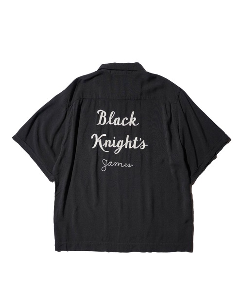 DAN RIVER(ダンリバー )の「DELMAR デルマー / 60S BOWLING SHIRT EMB(シャツ/ブラウス・メンズ・ブラック・SMALL/MEDIUM/LARGE)」の2枚目の写真