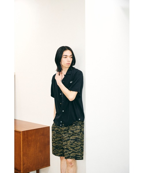DAN RIVER(ダンリバー )の「DELMAR デルマー / 60S BOWLING SHIRT EMB(シャツ/ブラウス・メンズ・ブラック・SMALL/MEDIUM/LARGE)」の18枚目の写真
