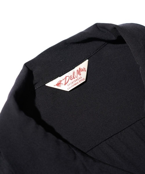 DAN RIVER(ダンリバー )の「DELMAR デルマー / 60S BOWLING SHIRT EMB(シャツ/ブラウス・メンズ・ブラック・SMALL/MEDIUM/LARGE)」の4枚目の写真
