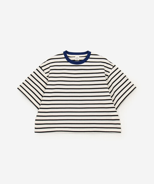 ORCIVAL(オーシバル)の「ORCIVAL | マーセライズ クルーネック 半袖プルオーバー WOMEN(Tシャツ/カットソー・レディース・ブラック系その他2/グレー系その他/ブラック系その他/ホワイト・1)」の2枚目の写真