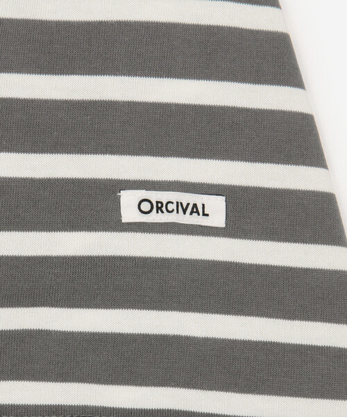 ORCIVAL(オーシバル)の「ORCIVAL | マーセライズ クルーネック 半袖プルオーバー WOMEN(Tシャツ/カットソー・レディース・ブラック系その他2/グレー系その他/ブラック系その他/ホワイト・1)」の10枚目の写真