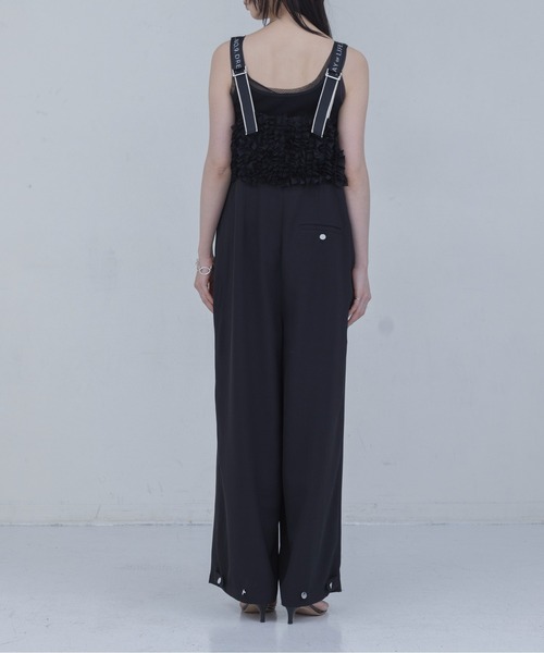 Eimee Law（エイミーロウ）の「フリルビスチェ サロペット（サロペット/オーバーオール・レディース・ブラック/ネイビー・FREE）」の21枚目の写真