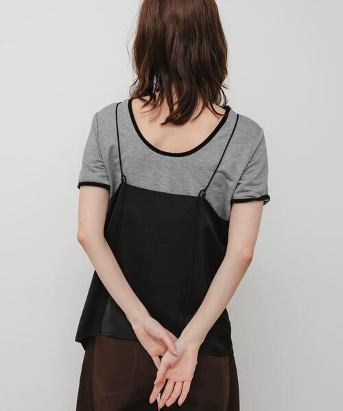 SENSE OF PLACE by URBAN RESEARCH（センスオブプレイスバイアーバンリサーチ）の「アシメリボンキャミソール（キャミソール・レディース・ブラウン/ブラック/アイボリー・ONE）」の12枚目の写真