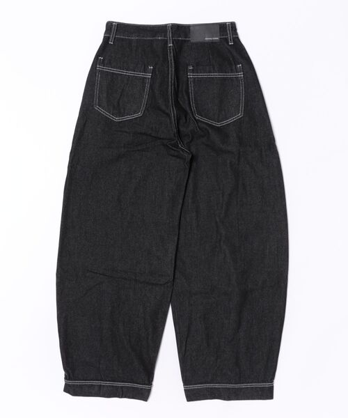 WESTBOY(ウエストボーイ)の「Y2K タック切り替え ワイドデニムパンツ WO26S11PT01(デニムパンツ・メンズ・ブラック・L/XL/M)」の5枚目の写真