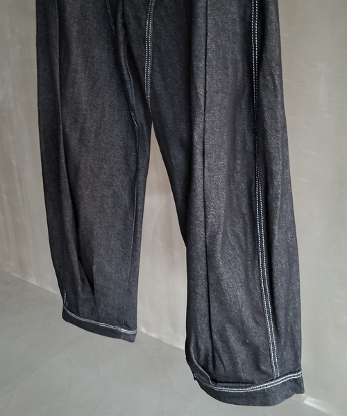 WESTBOY(ウエストボーイ)の「Y2K タック切り替え ワイドデニムパンツ WO26S11PT01(デニムパンツ・メンズ・ブラック・L/XL/M)」の13枚目の写真