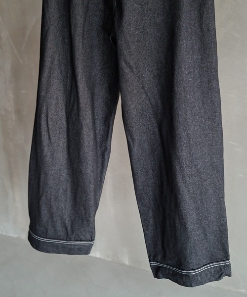 WESTBOY(ウエストボーイ)の「Y2K タック切り替え ワイドデニムパンツ WO26S11PT01(デニムパンツ・メンズ・ブラック・L/XL/M)」の15枚目の写真