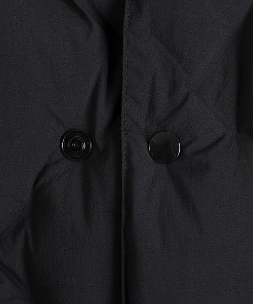 CMF OUTDOOR GARMENT（シーエムエフアウトドアガーメント）の「CMF OUTDOOR GARMENT / シーエムエフ アウトドア ガーメント：CMF WOVEN DOWN CREW：CMF2502-J05C[AST]（ダウンジャケット/コート・メンズ・ブラック/グレー・L）」の4枚目の写真