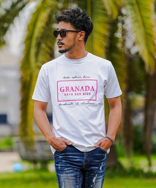 adamsJUGGLER（アダムスジャグラー）の「RTEG ボックスグラナダティー（Tシャツ/カットソー・メンズ・ブラック/ホワイト・XXL/XL/L/M/S）」の19枚目の写真