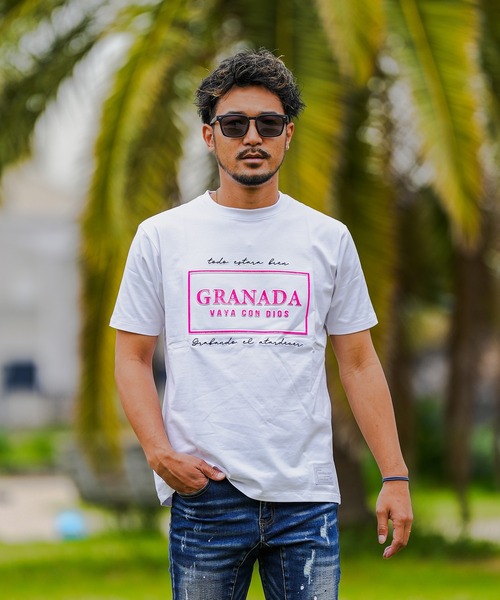 adamsJUGGLER（アダムスジャグラー）の「RTEG ボックスグラナダティー（Tシャツ/カットソー・メンズ・ブラック/ホワイト・XXL/XL/L/M/S）」の18枚目の写真