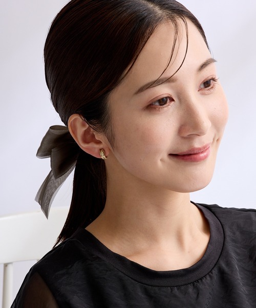 CALIN　STANDARD（カリンスタンダード）の「◆金属アレルギー対応◆◆made in japan◆【痛くない】【落ちにくい】【片手で簡単】　ダブルライン　マグネットイヤリング（イヤリング・レディース・ゴールド/シルバー・FREE）」の4枚目の写真