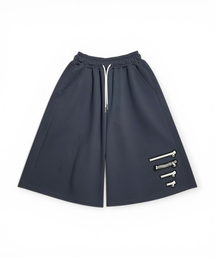 BORN SLIPPY（ボーンスリッピー）の「Soft Industrial Zip Bermuda Shorts (Charcoal)（その他パンツ）」