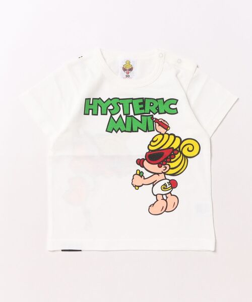 DRAW WITH MINI 半袖Tシャツ（Tシャツ/カットソー）｜HYSTERIC MINI