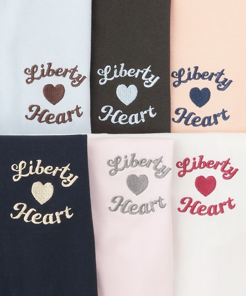 LOVETOXIC(ラブトキシック)の「【綿100%/GOODPRICE】プックリバックロゴルーズ半T(Tシャツ/カットソー・キッズ・ピンク/ネイビー/オレンジ/チャコール/サックスブルー/オフホワイト・S:140cm/M:150cm/L:160cm/130cm)」の8枚目の写真