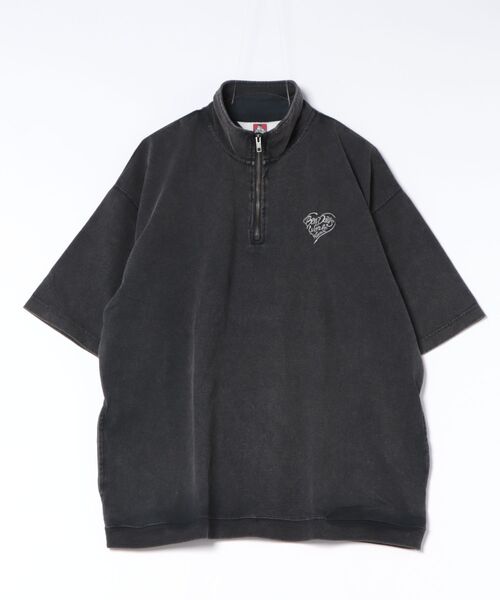 JUNRED(ジュンレッド)の「【BENDAVIS別注】ハーフZIPプルオーバー(Tシャツ/カットソー・メンズ・ネイビー/レッド/ブラック・LL/L/M)」の11枚目の写真
