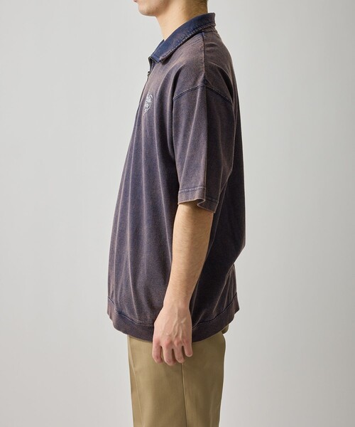 JUNRED(ジュンレッド)の「【BENDAVIS別注】ハーフZIPプルオーバー(Tシャツ/カットソー・メンズ・ネイビー/レッド/ブラック・LL/L/M)」の5枚目の写真