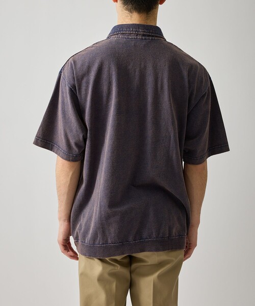 JUNRED(ジュンレッド)の「【BENDAVIS別注】ハーフZIPプルオーバー(Tシャツ/カットソー・メンズ・ネイビー/レッド/ブラック・LL/L/M)」の6枚目の写真